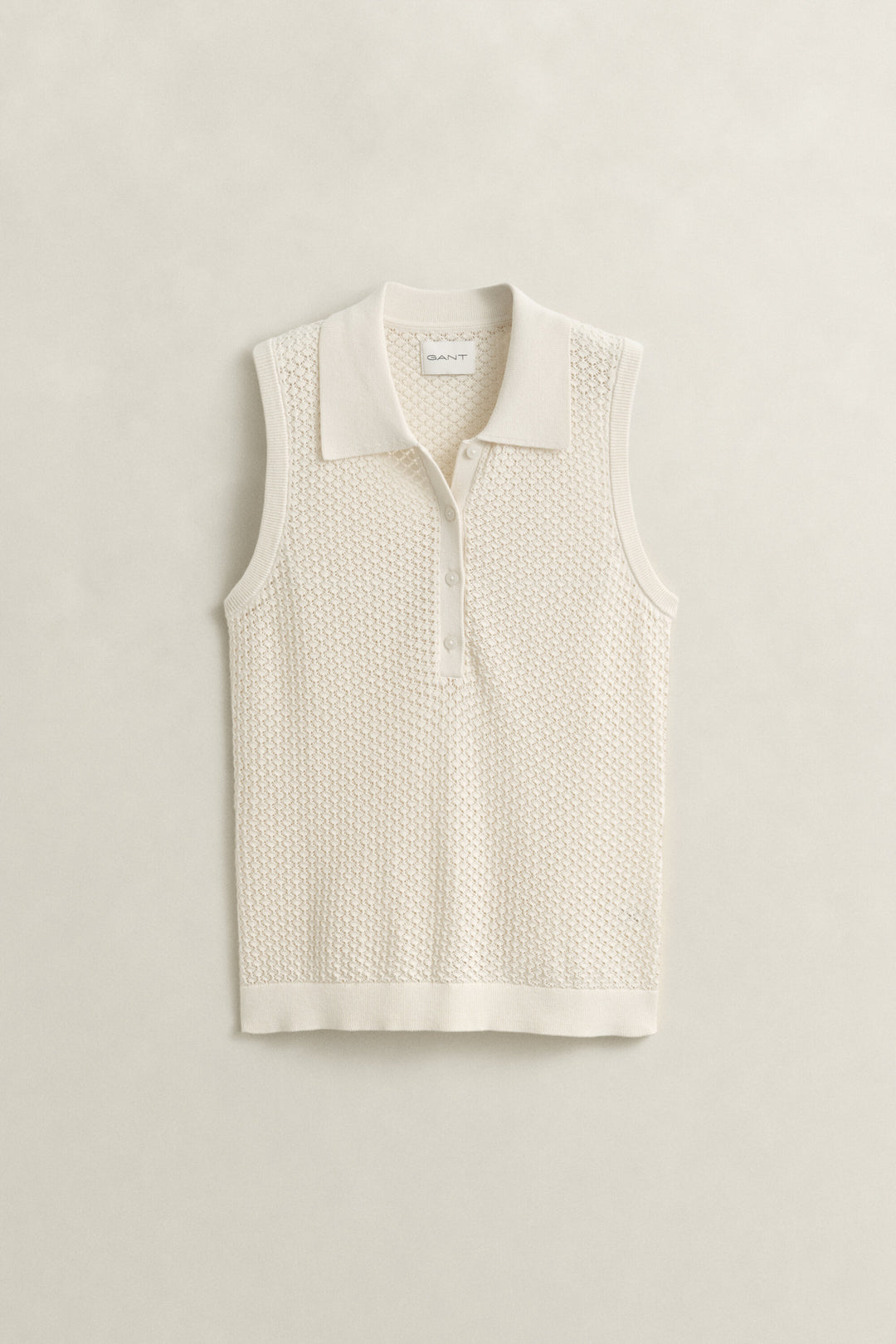 GANT Sleeveless Lace Knit Top/Pulover 4805457