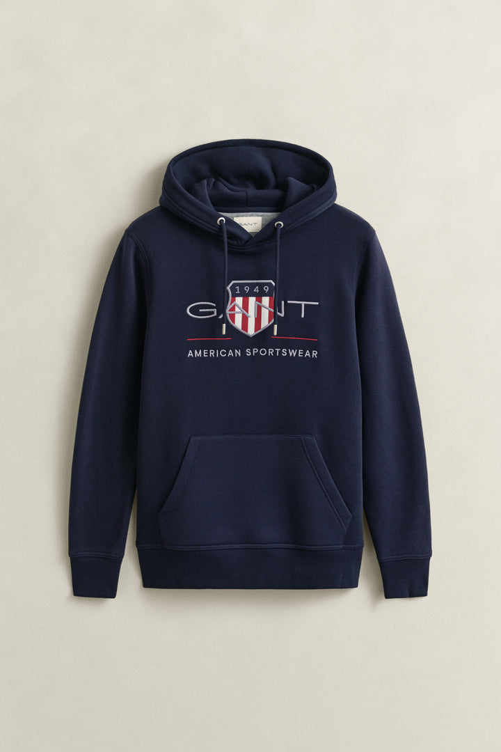 GANT Archive Shield Hoodie/Duks 2047082