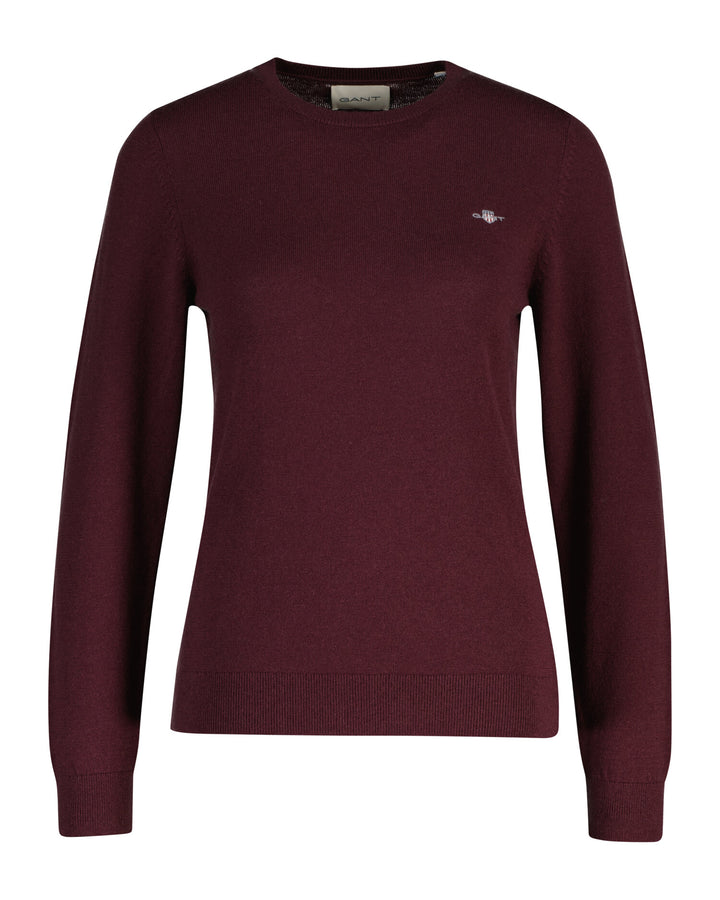 GANT Wool Cotton Crew Neck Sweater/Pulover 4802420