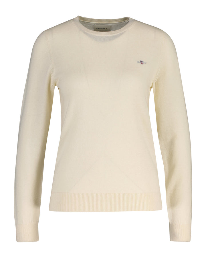 GANT Wool Cotton Crew Neck Sweater/Pulover 4802420