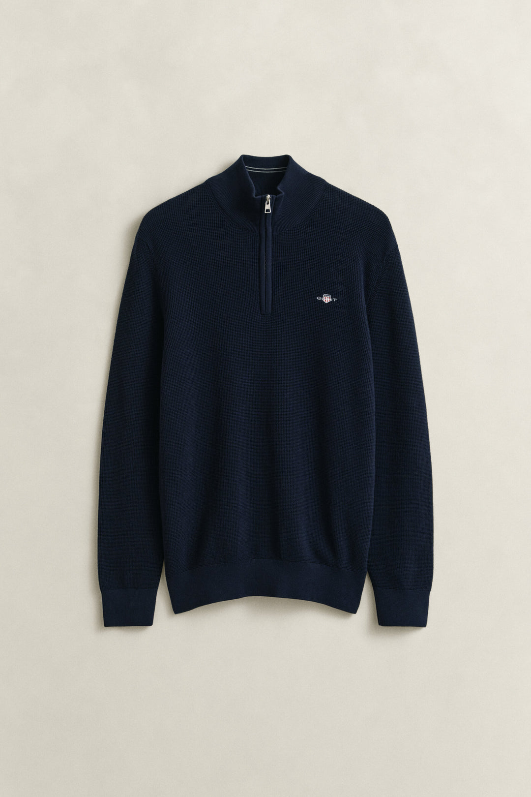 GANT Waffle Knit Half-Zip Sweater/Pulover 8030292