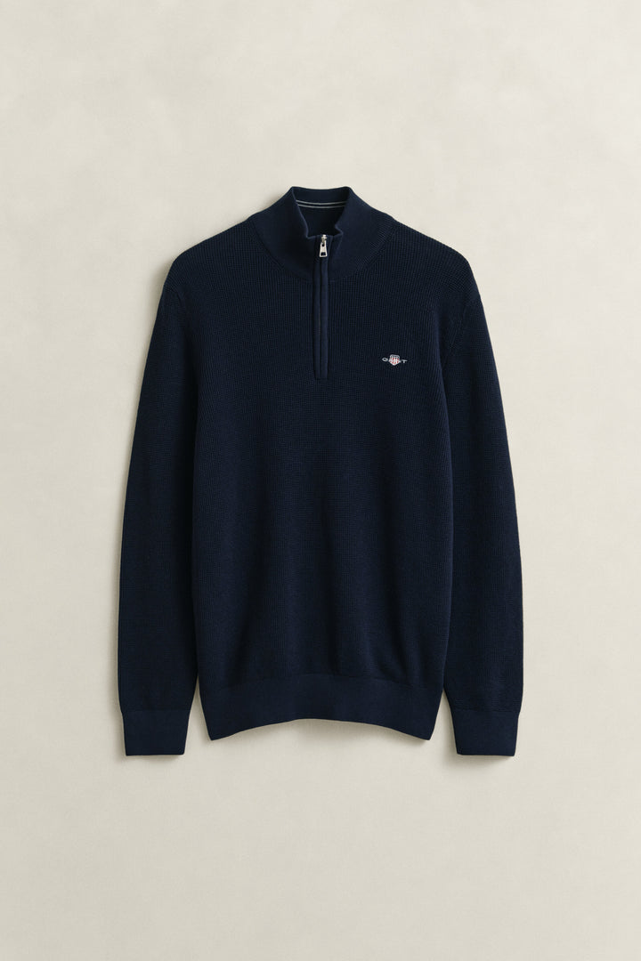 GANT Waffle Knit Half-Zip Sweater/Pulover 8030292
