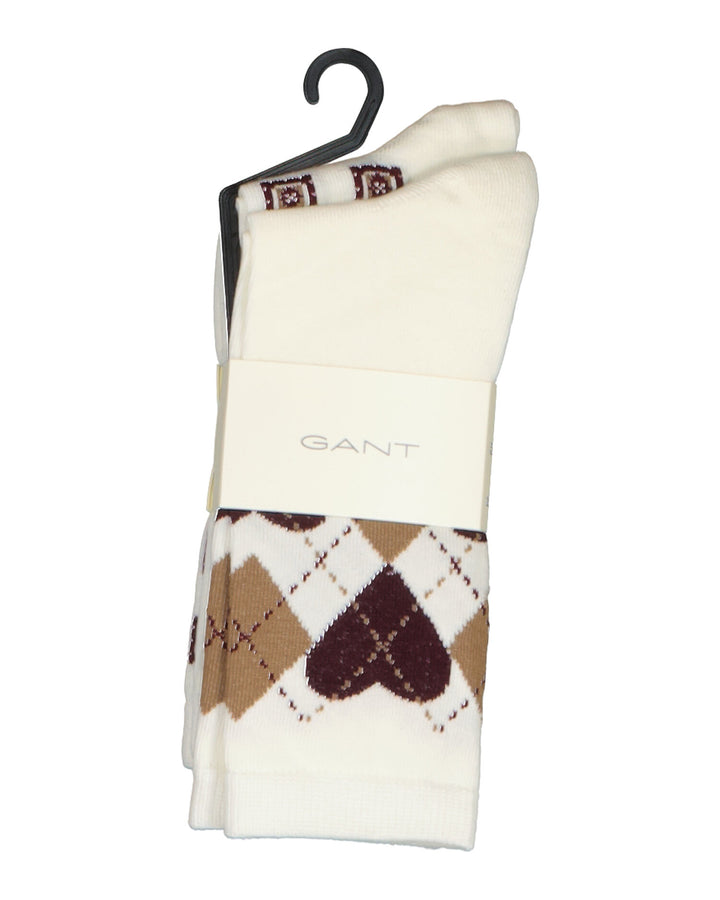 GANT 2-Pack Argyle Heart Socks Gift Box/Modni dodaci 4960292