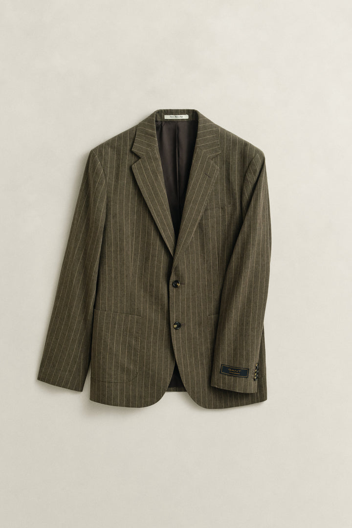 GANT Pinstriped Suit Jacket /Sako 7706371