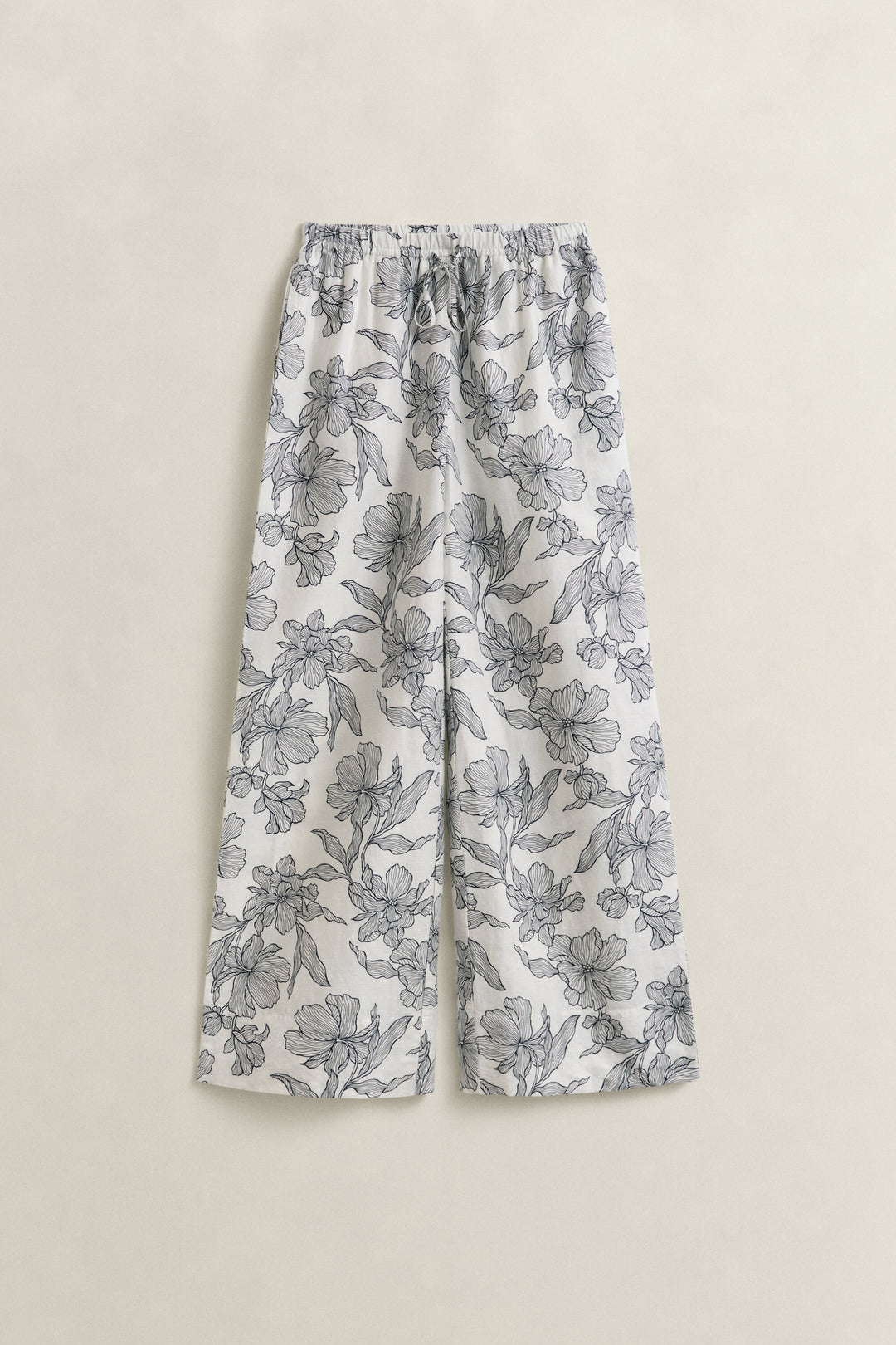 GANT Floral Linen Pants/Hlače 4150396
