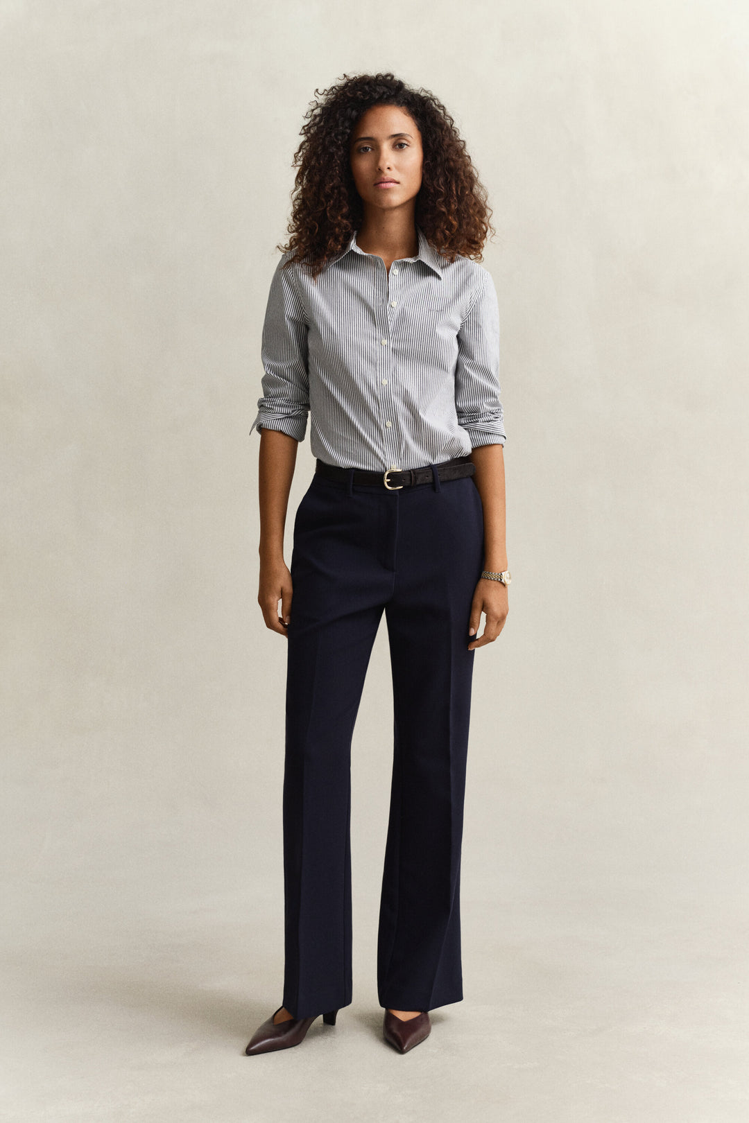 GANT Slim Flared Slacks/Hlače 4150334