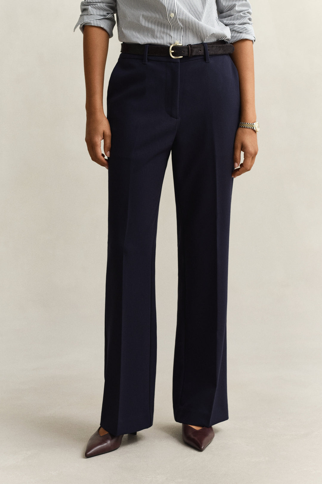 GANT Slim Flared Slacks/Hlače 4150334