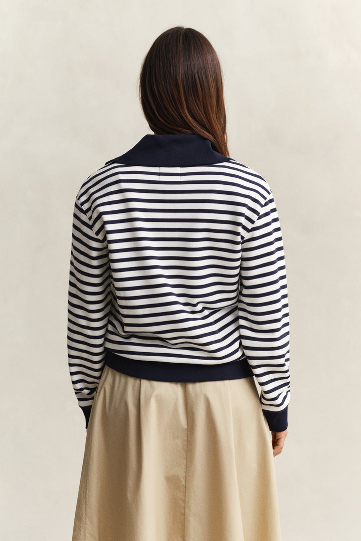 GANT Striped Half-Zip Sweatshirt/Pulover 4201338
