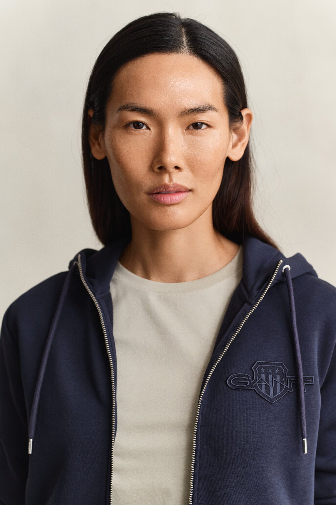GANT Reg Tonal Shield Zip Hoodie/Polo majica 4202588