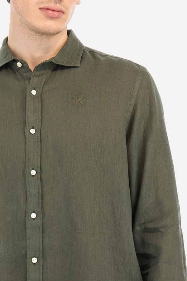 La Martina Shirt Linen /Košulja MAC007-TL144