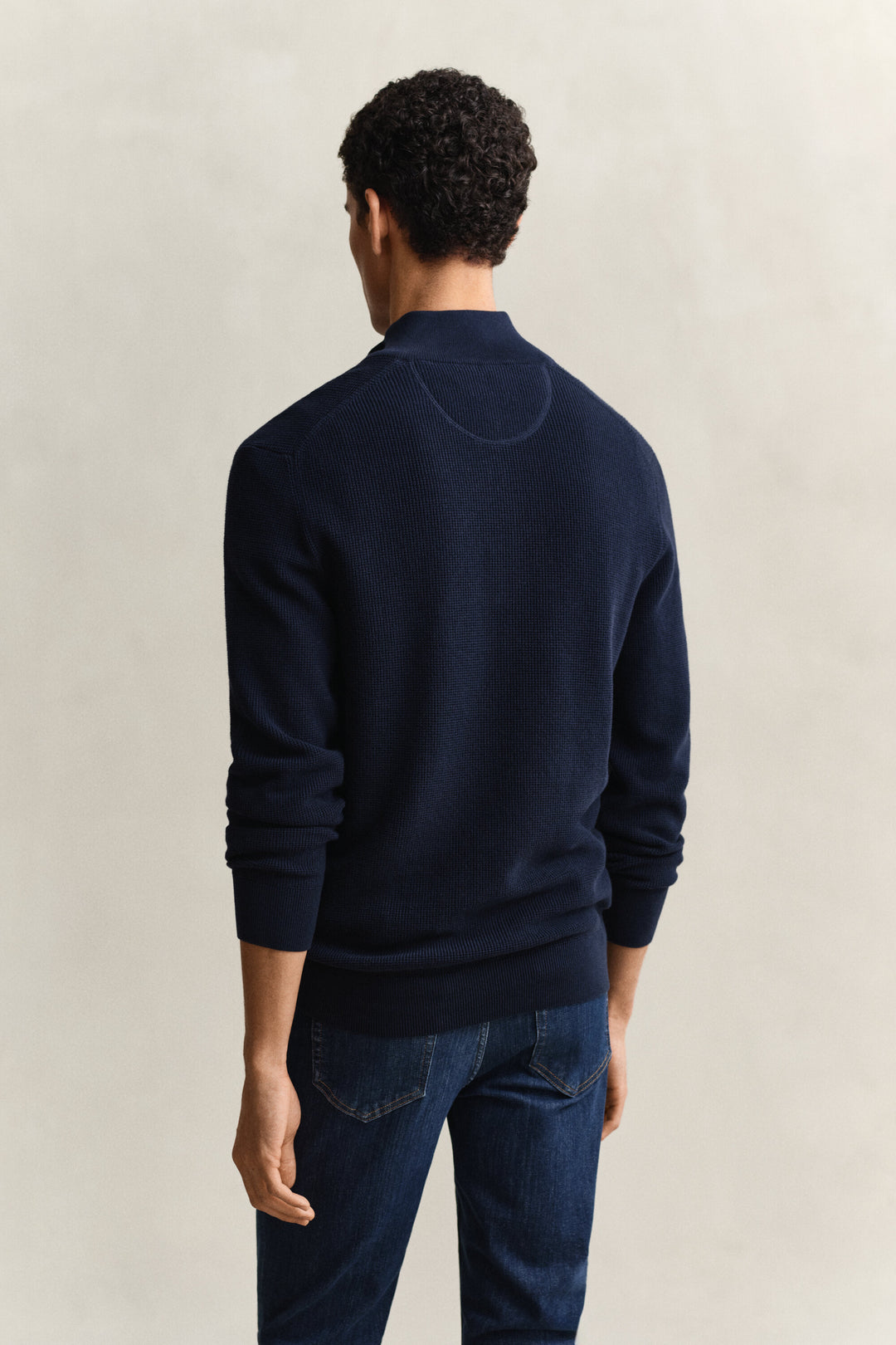 GANT Waffle Knit Half-Zip Sweater/Pulover 8030292