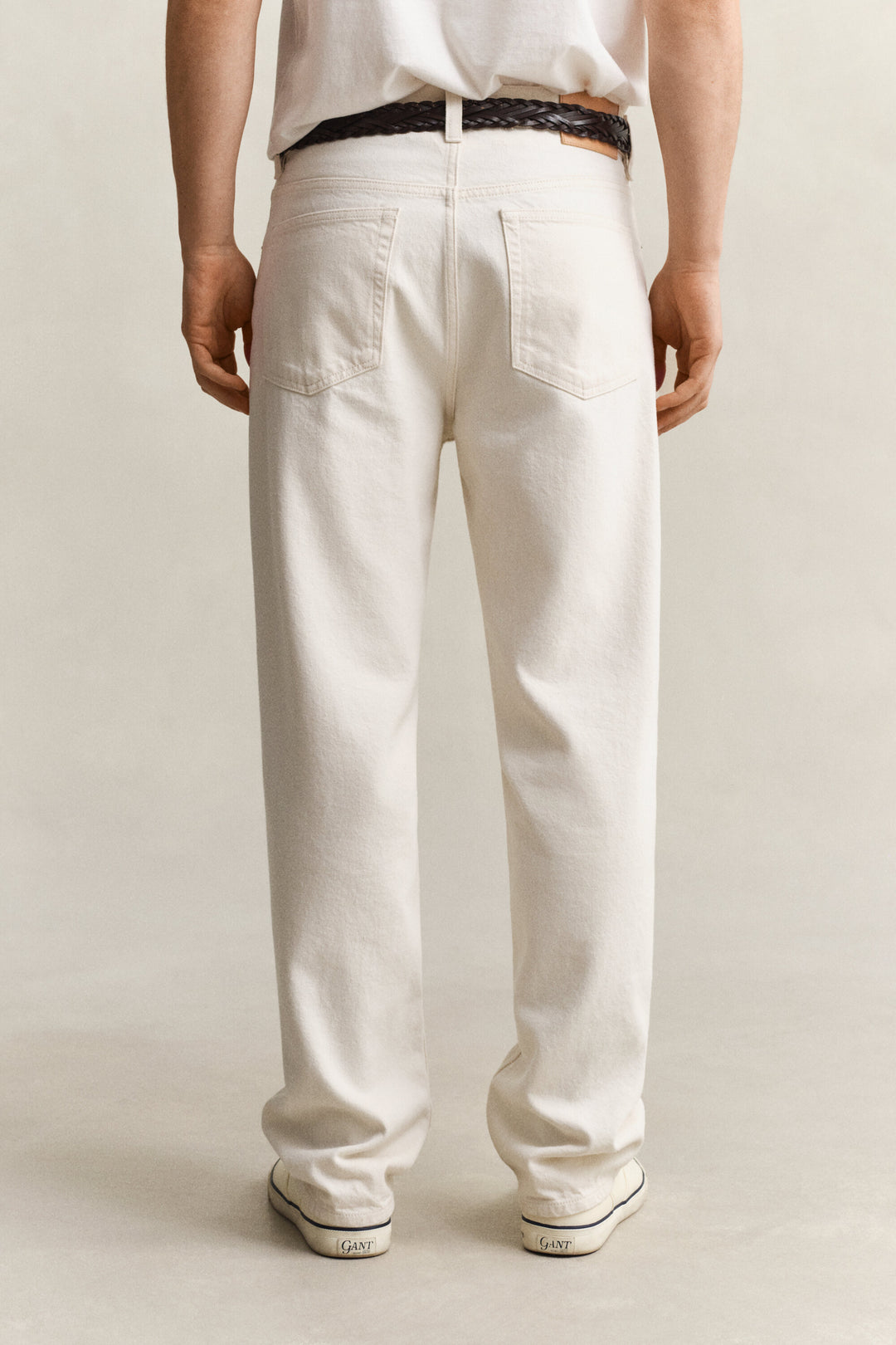 GANT Straight Fit Ecru Jeans/Traperice 1000041