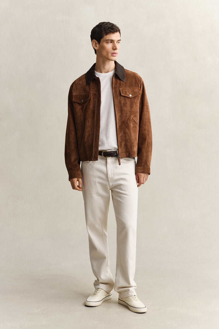 GANT Straight Fit Ecru Jeans/Traperice 1000041