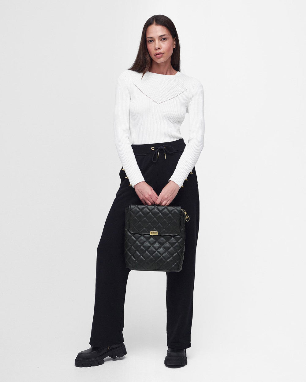 B.Intl Quilted Hoxton Backpack/Ruksak LBA0403