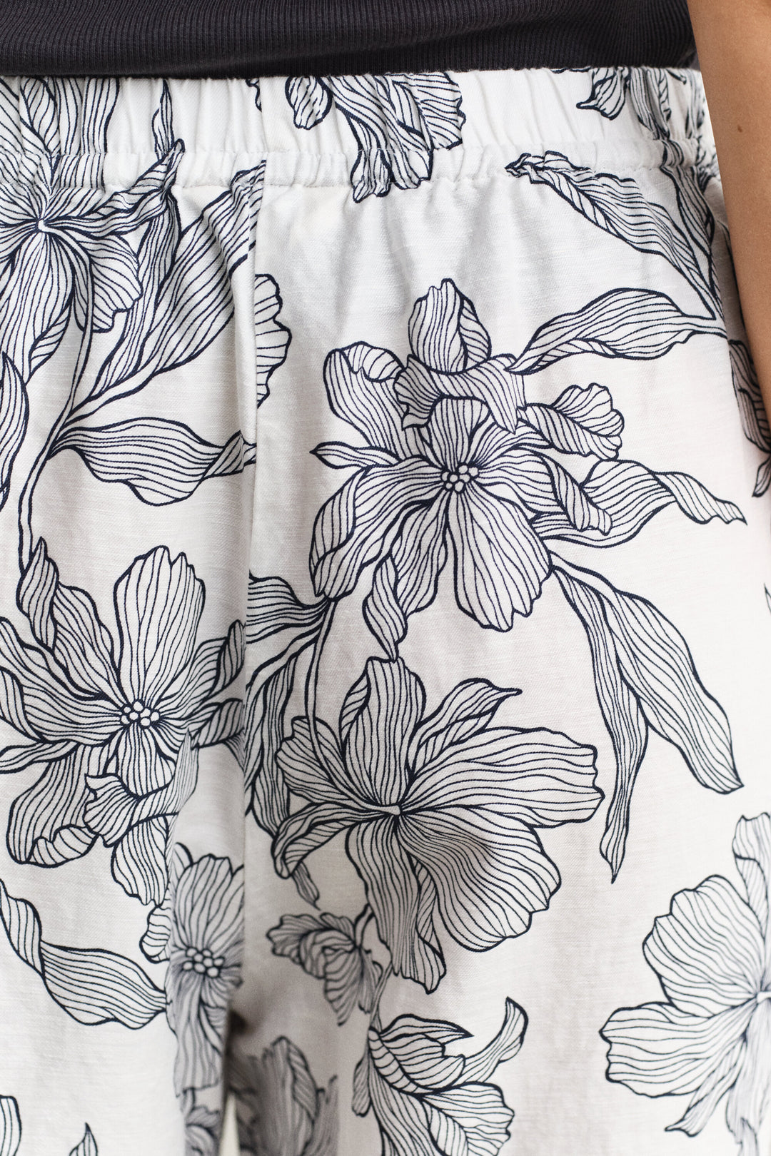 GANT Floral Linen Pants/Hlače 4150396