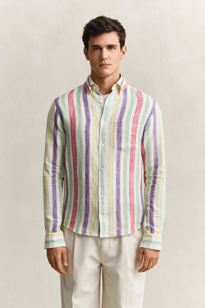 GANT Multistriped Linen Shirt /Košulja 3260057