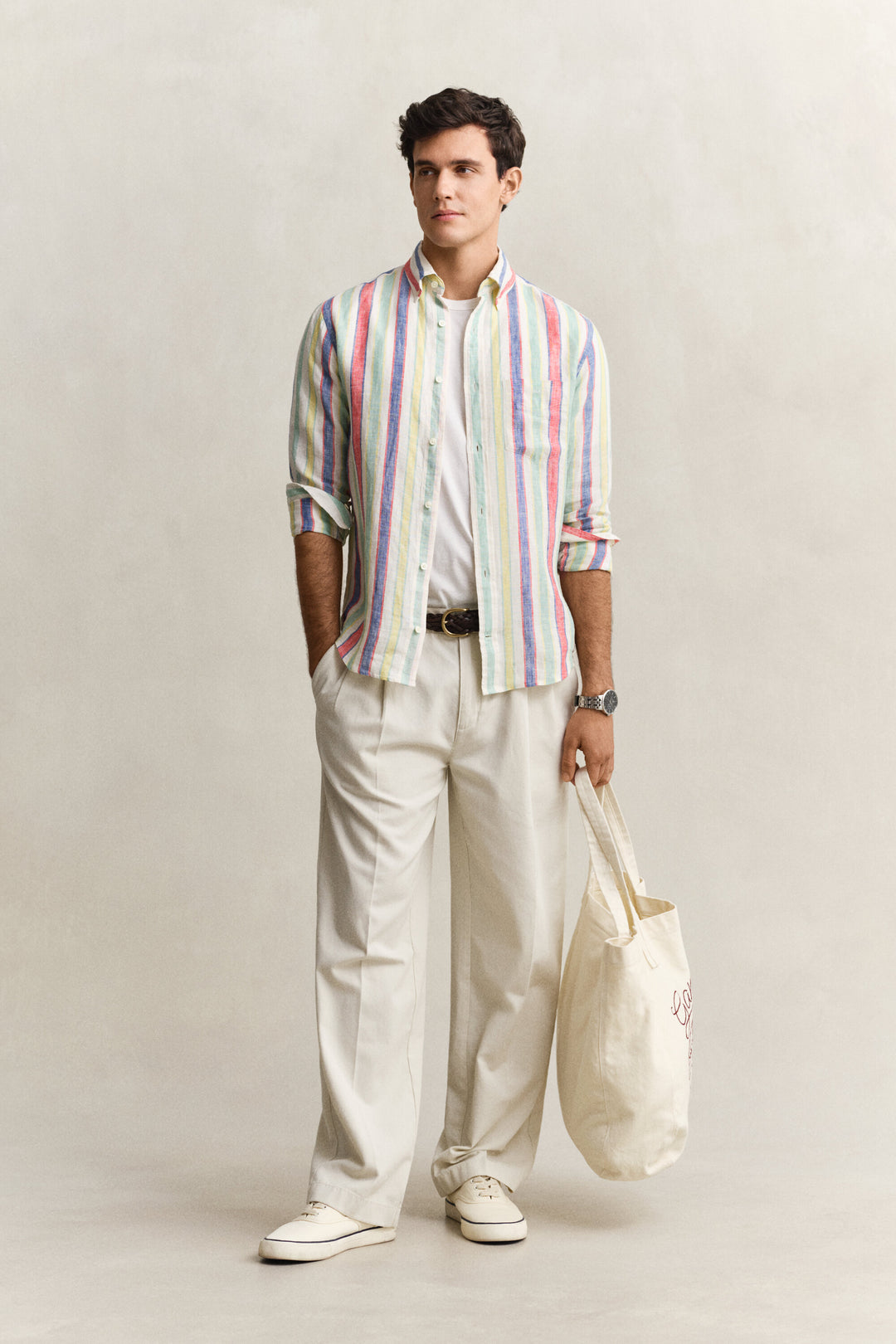 GANT Multistriped Linen Shirt /Košulja 3260057