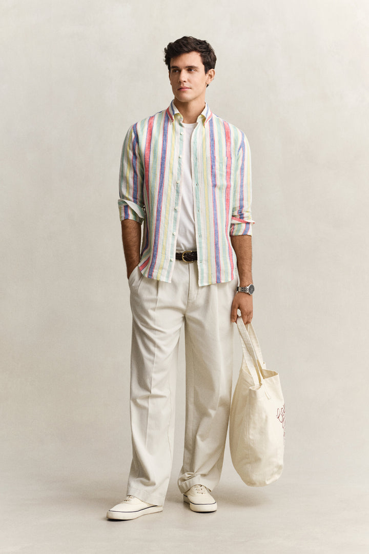GANT Multistriped Linen Shirt /Košulja 3260057