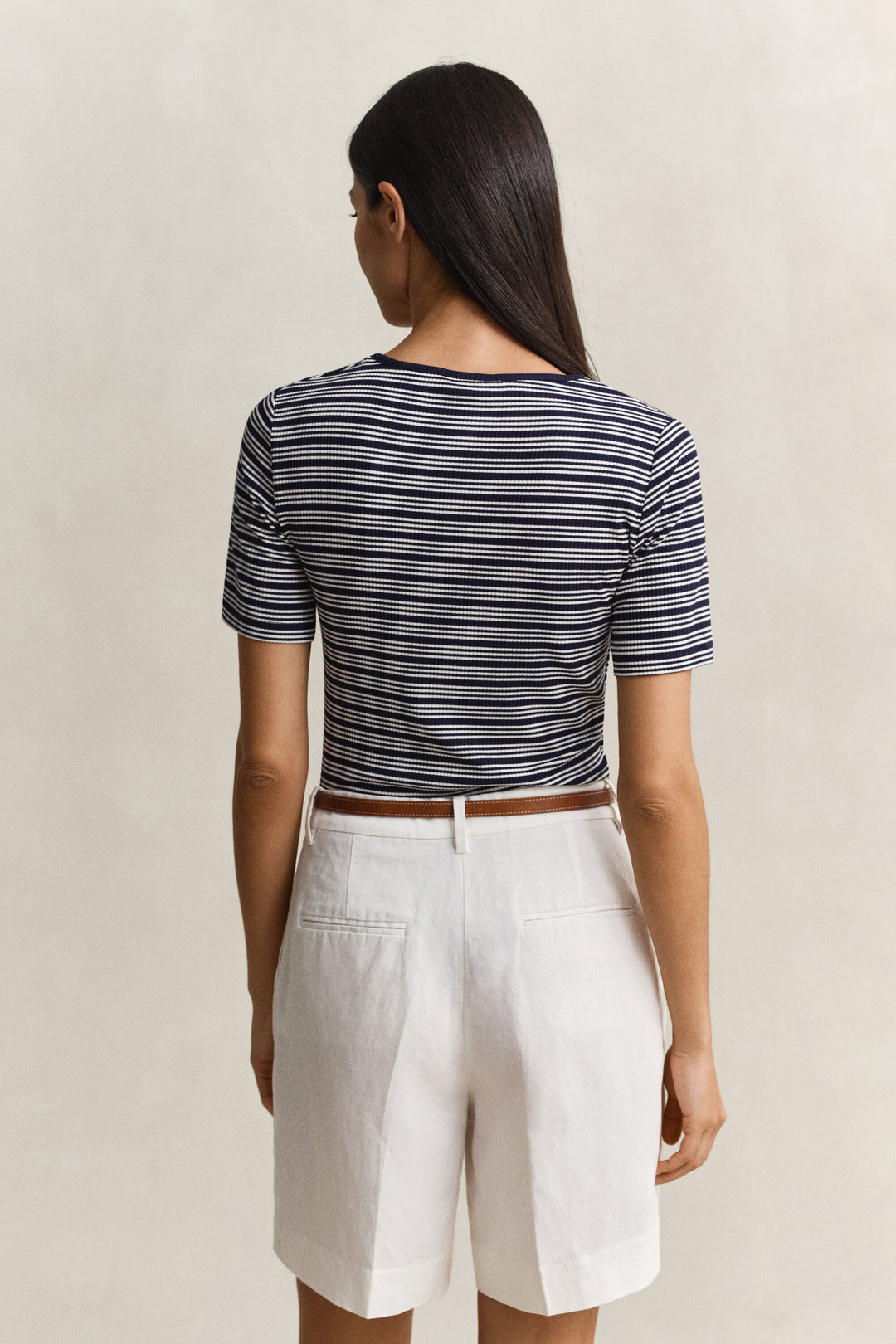 GANT Ribbed Henley Top/Majica 4201438