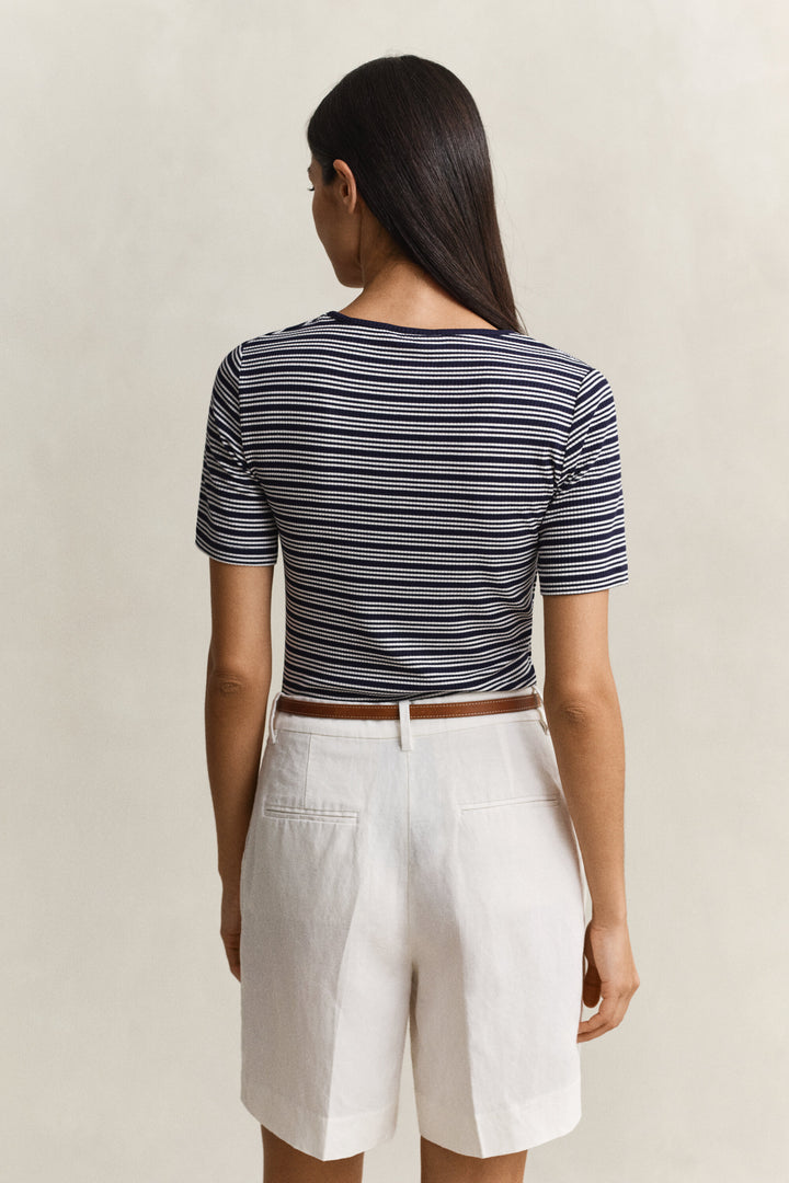 GANT Ribbed Henley Top/Majica 4201438