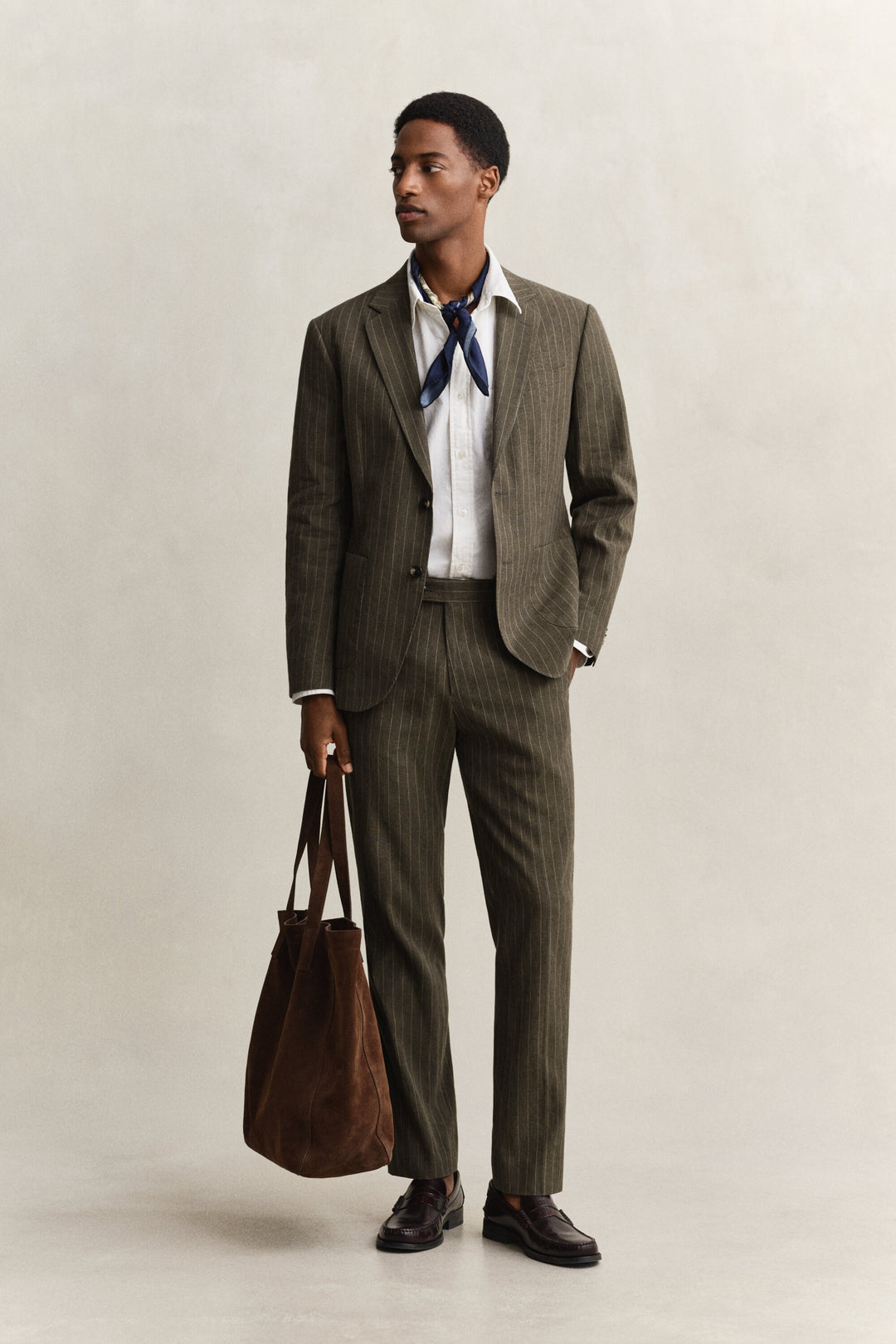 GANT Pinstriped Suit Jacket /Sako 7706371