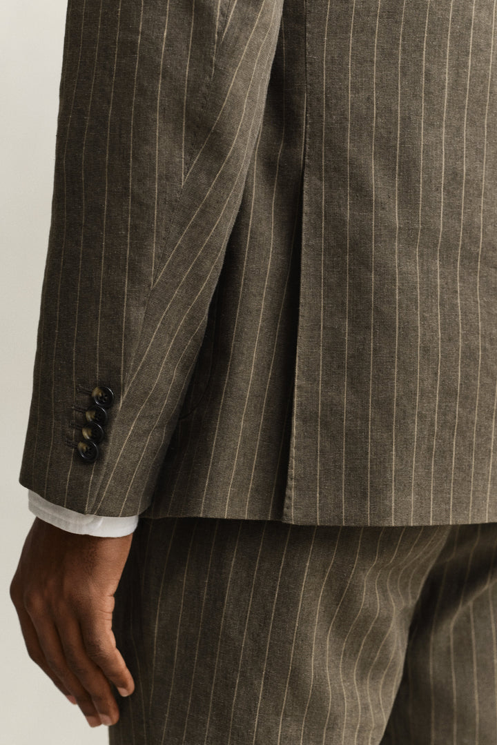 GANT Pinstriped Suit Jacket /Sako 7706371