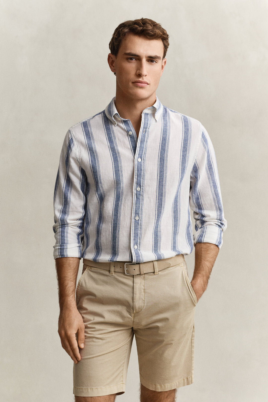 GANT Striped Linen Blend Shirt /Košulja 3260075