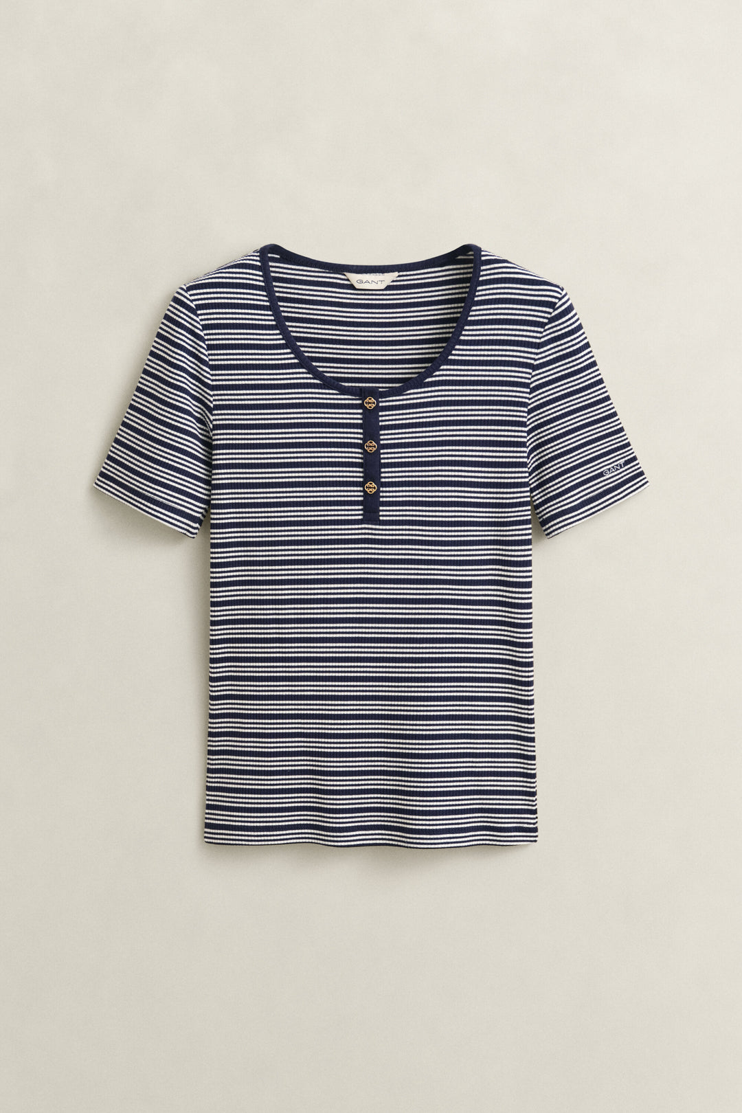 GANT Ribbed Henley Top/Majica 4201438