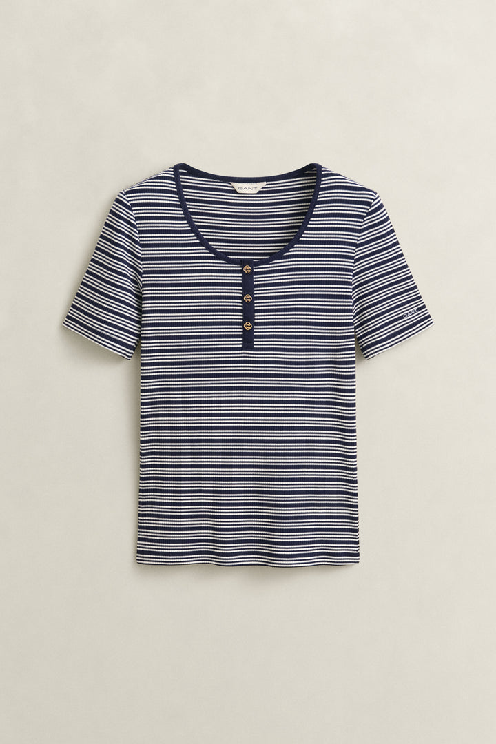 GANT Ribbed Henley Top/Majica 4201438