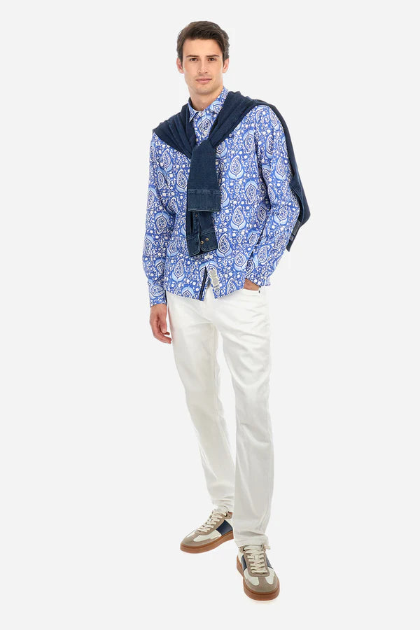 La Martina Shirt Light Popeline /Košulja MAC003-PP719