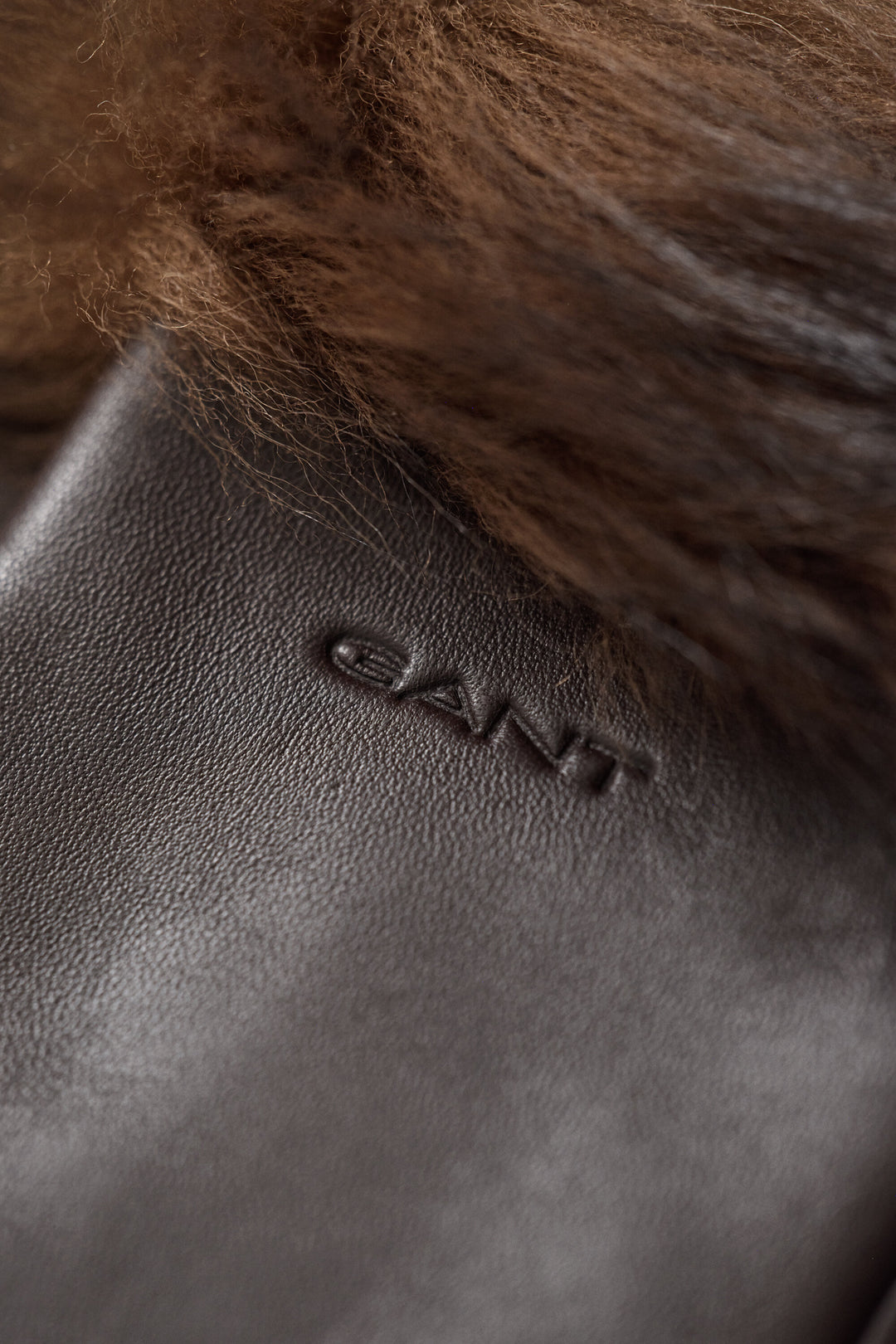 GANT Shearling Cuff Leather Gloves/Rukavice 4930081