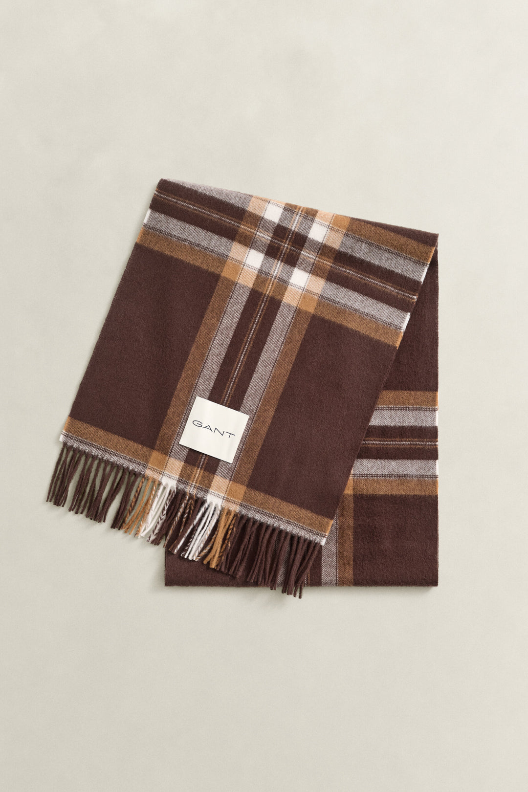GANT Tartan Wool Scarf/Šal 4920293