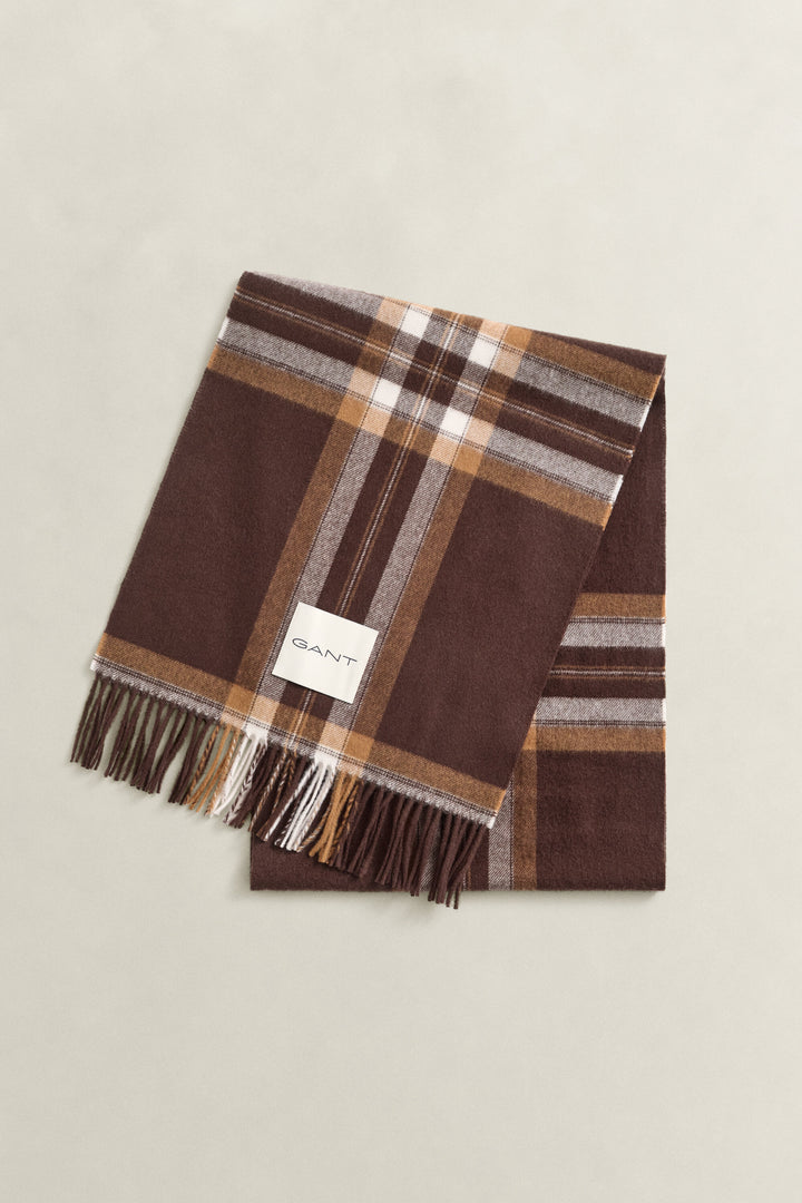 GANT Tartan Wool Scarf/Šal 4920293