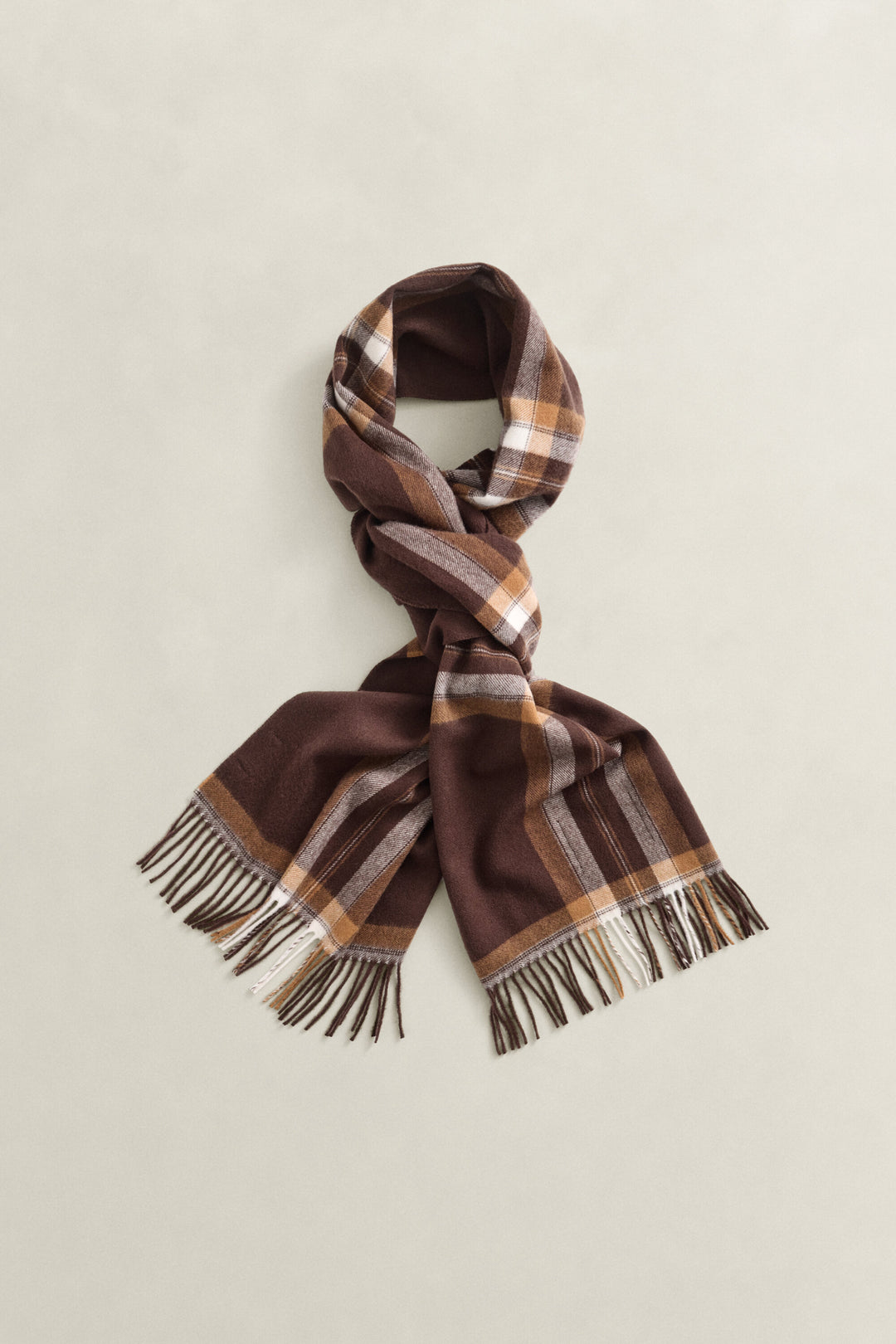GANT Tartan Wool Scarf/Šal 4920293