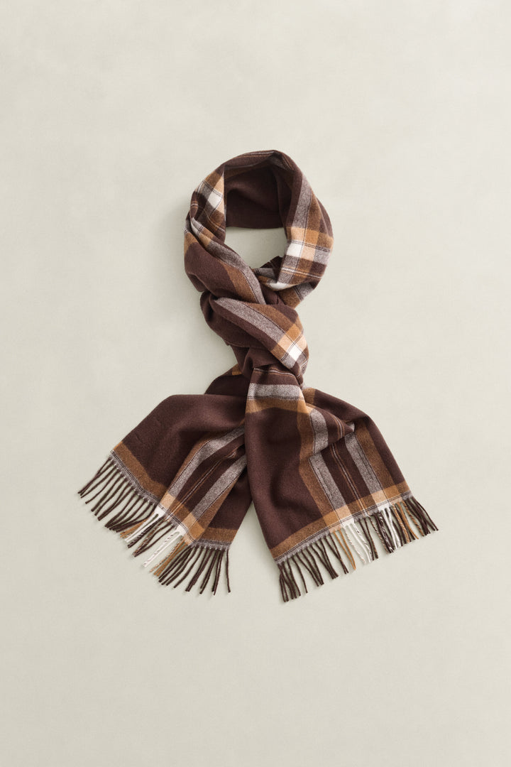 GANT Tartan Wool Scarf/Šal 4920293