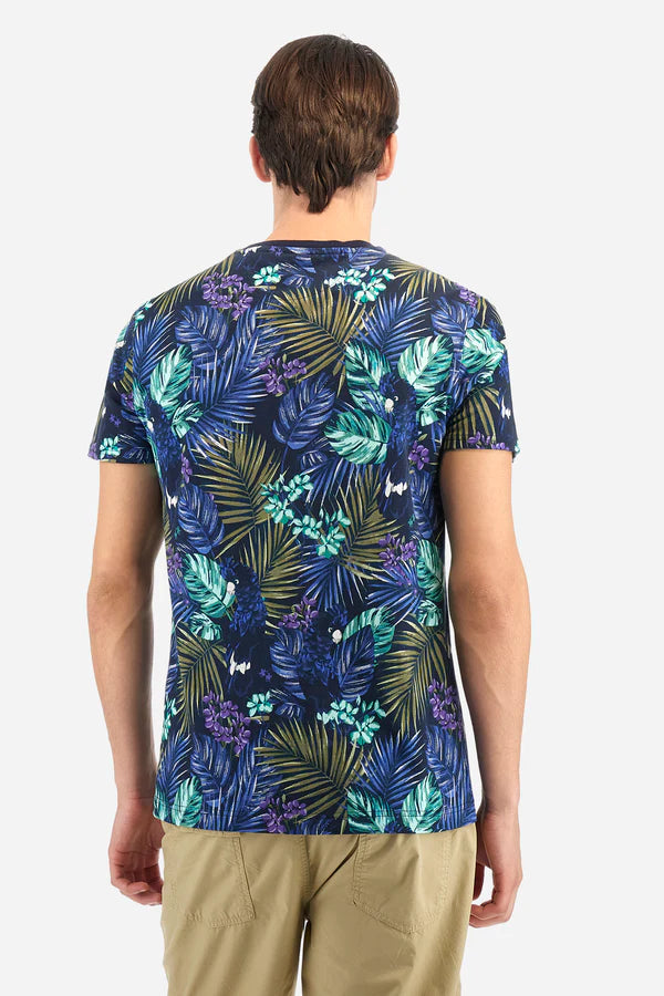 La Martina T-Shirt Printed Stretch /Majica MAR005-PK186