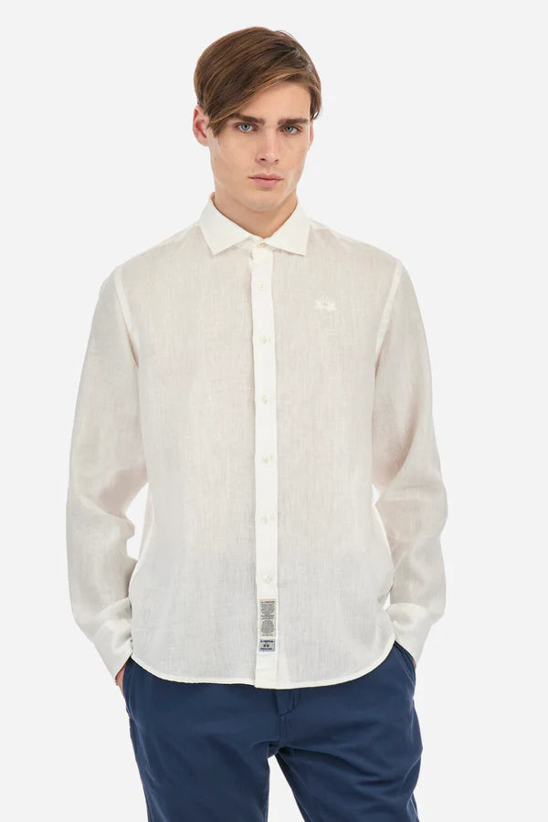 La Martina Shirt Linen /Košulja MAC007-TL144