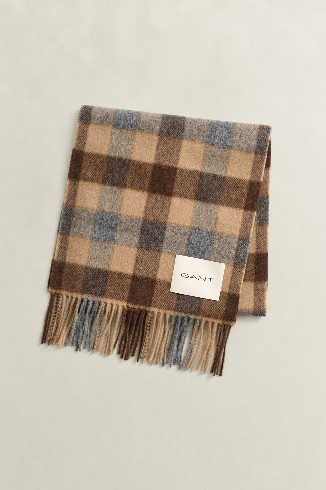 GANT Checked Wool Scarf/Šal 9920310