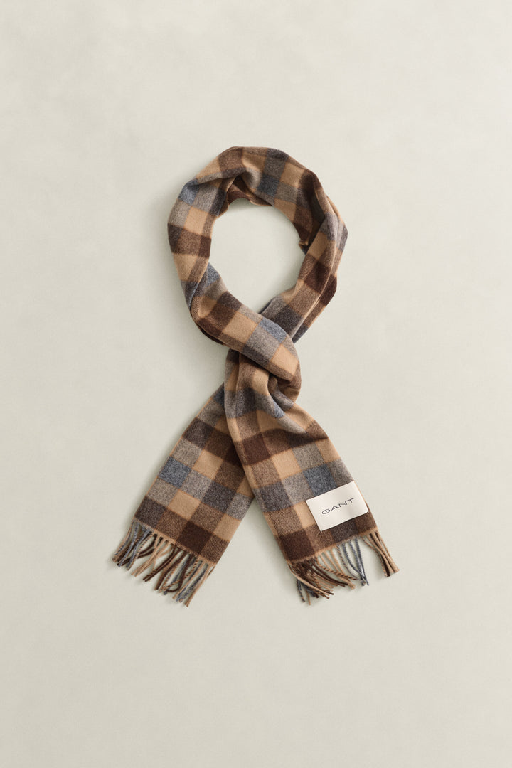 GANT Checked Wool Scarf/Šal 9920310