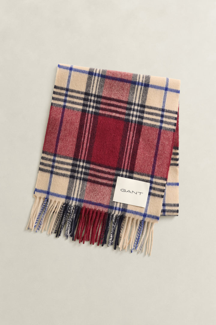 GANT Checked Wool Scarf/Šal 9920310