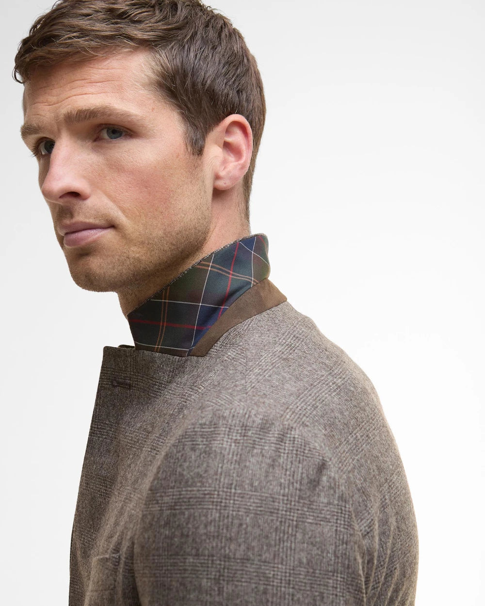 Barbour Kensington Check Blazer/Sako MTA0988