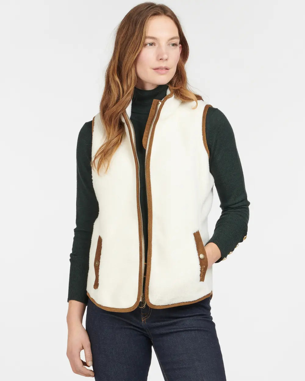 Barbour Burford Fleece/Prsluk LFL0055