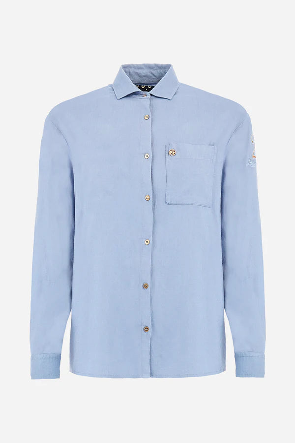 La Martina Shirt L/S Viscose Linen /Košulja WAC600-TL336