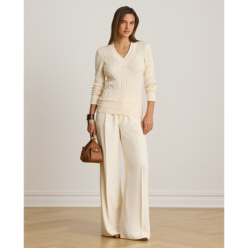 LRL Cable-Knit Cricket Sweater/Pulover 200888795011