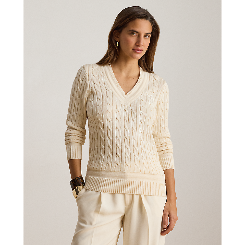 LRL Cable-Knit Cricket Sweater/Pulover 200888795011