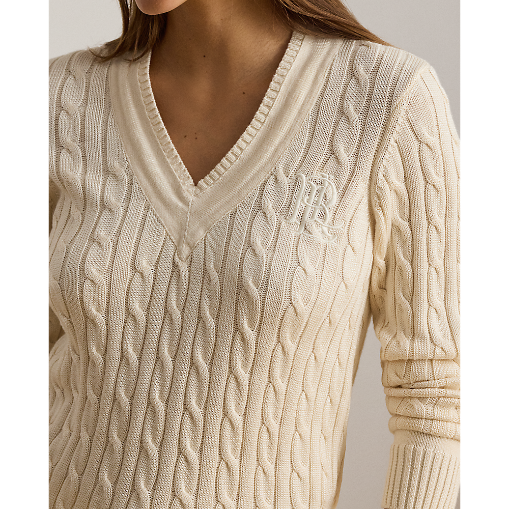 LRL Cable-Knit Cricket Sweater/Pulover 200888795011