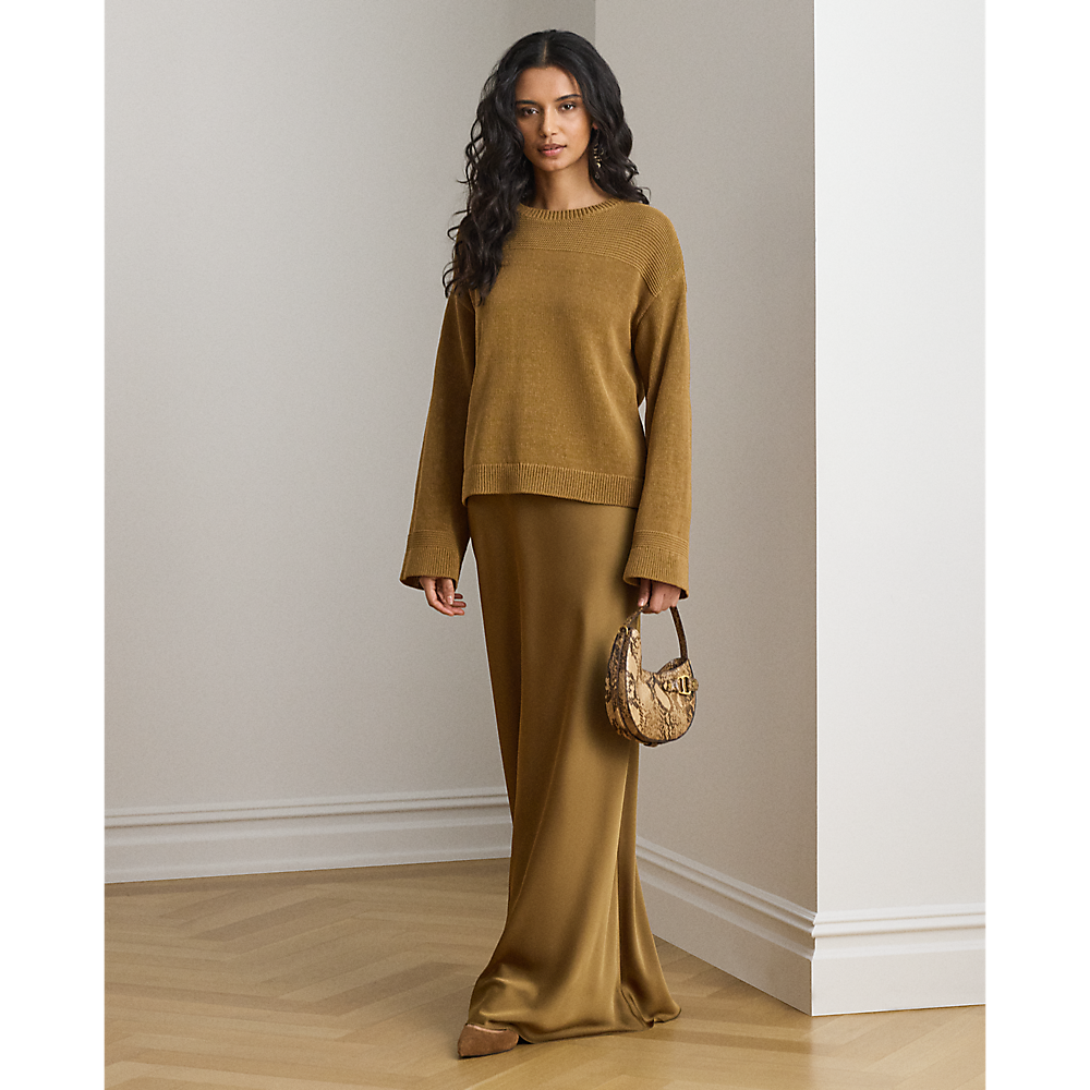 LRL Cotton-Blend Crewneck Sweater/Pulover 200B20915001