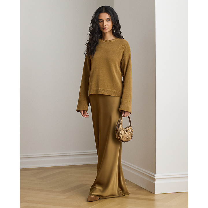 LRL Cotton-Blend Crewneck Sweater/Pulover 200B20915001