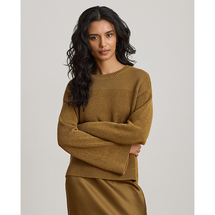 LRL Cotton-Blend Crewneck Sweater/Pulover 200B20915001