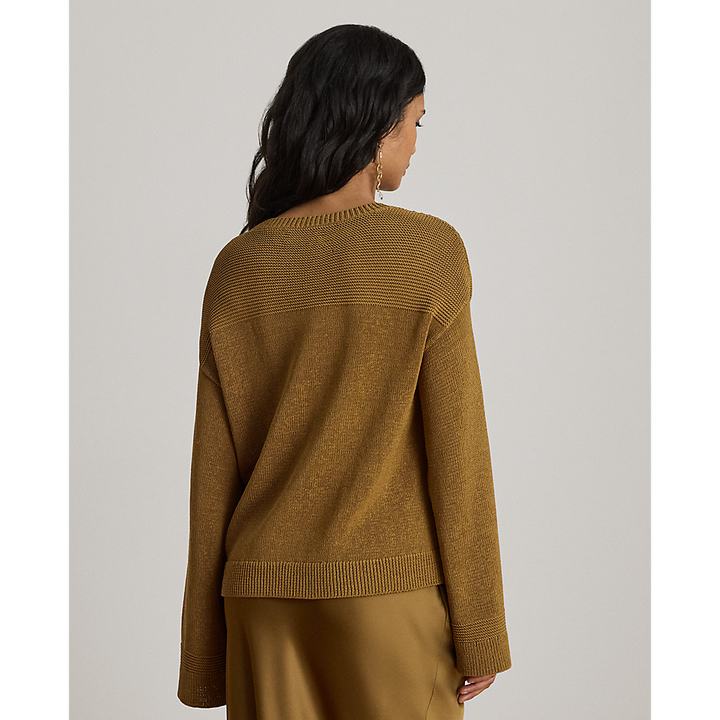 LRL Cotton-Blend Crewneck Sweater/Pulover 200B20915001